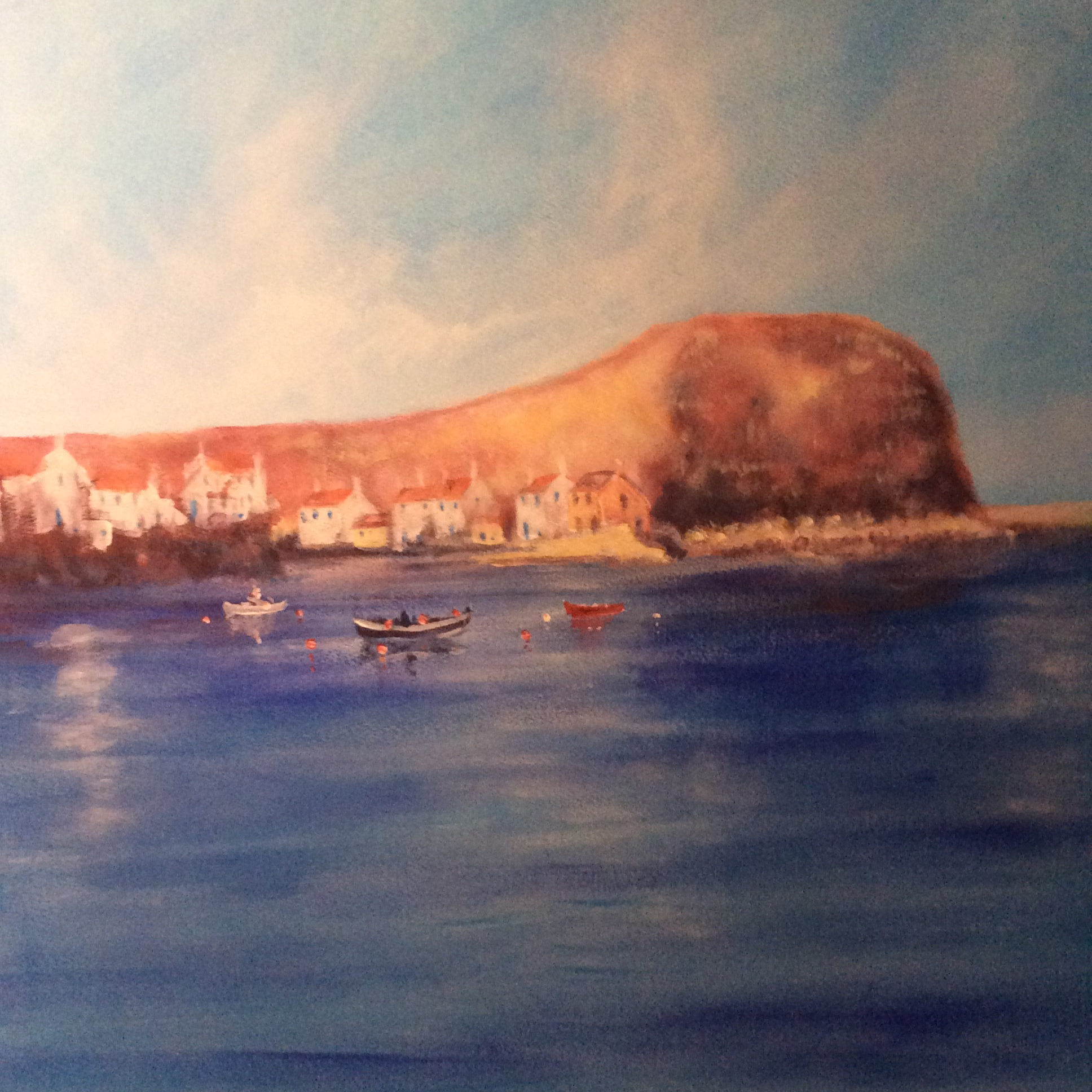 A sea point of view of the headland